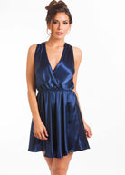 Midnight silk chemise