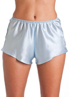 Pale blue silk French knickers