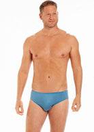 Blue haze silk jersey brief