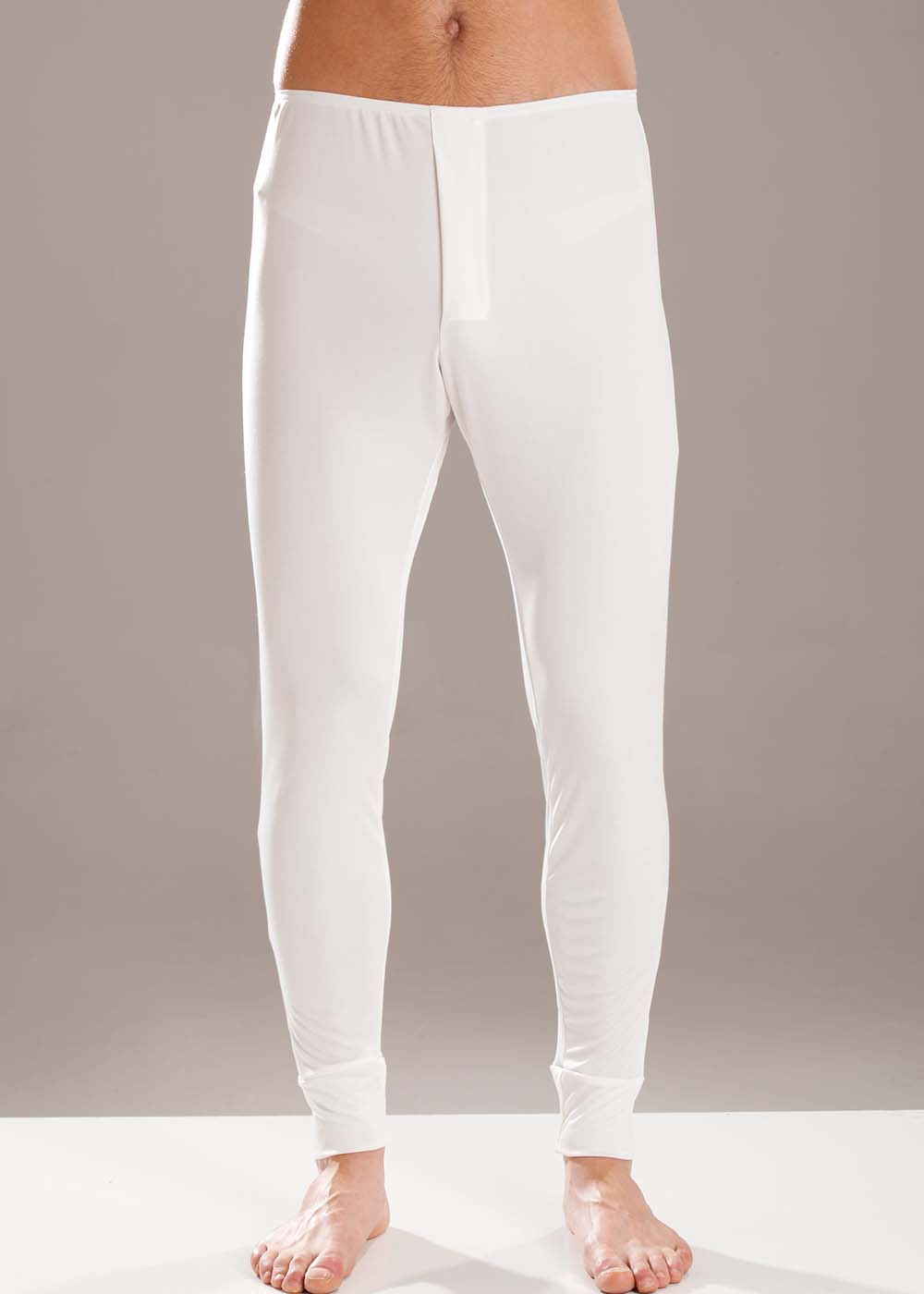 Ivory silk long johns