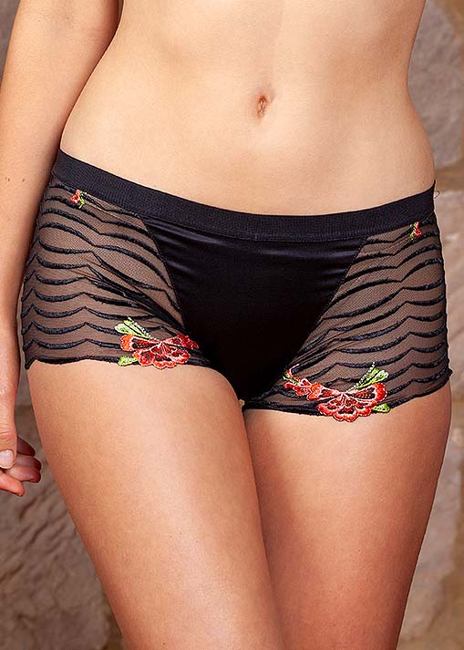 Black boyshorts