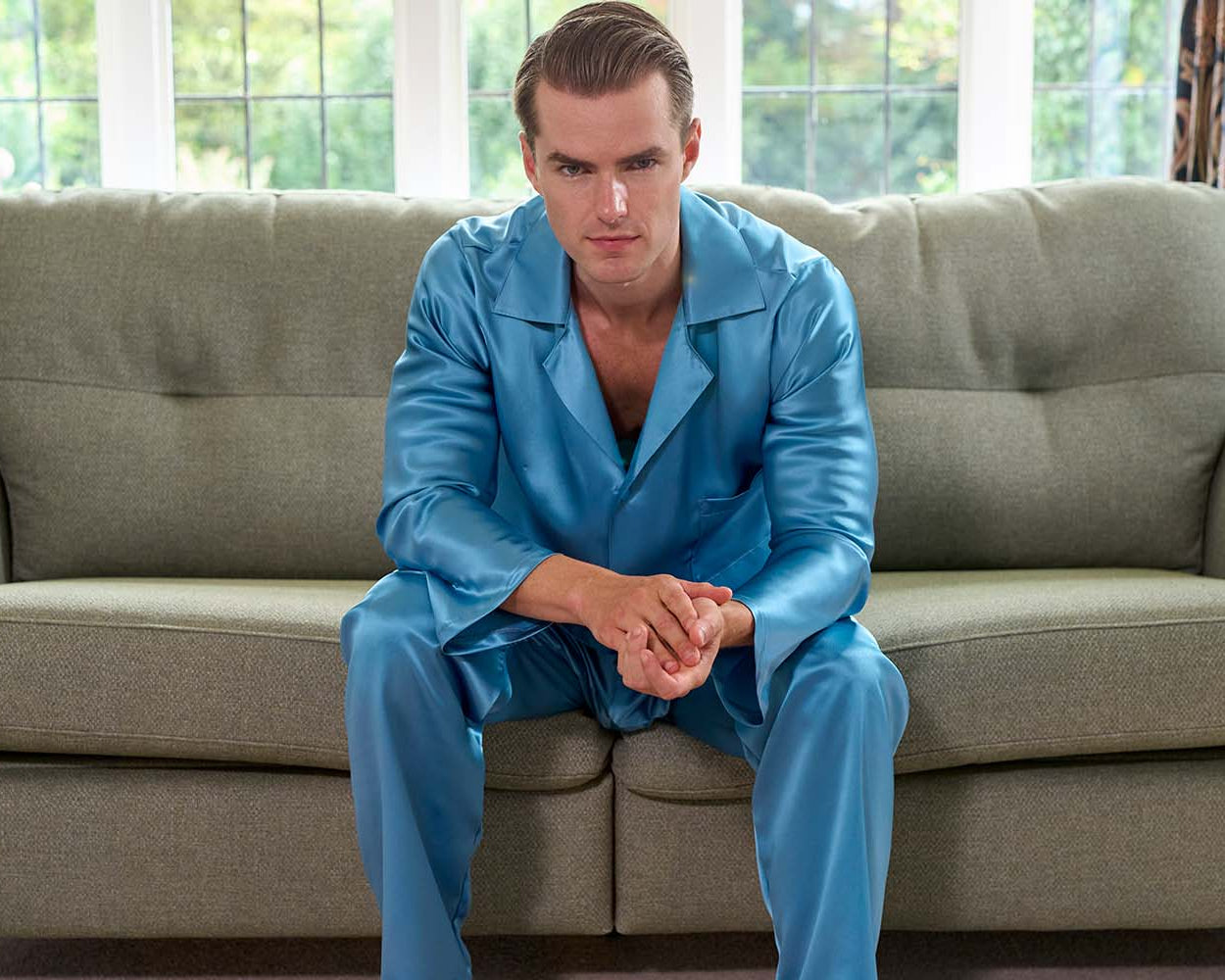 men wearing satin dresses Satin Dress for Men