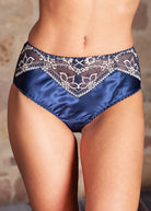 Midnight silk deep briefs