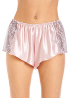 Ramona French knickers in shell pink silk