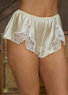 Champagne silk French knickers