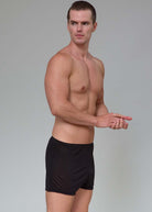 Black silk jersey boxers