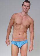 Blue haze silk briefs