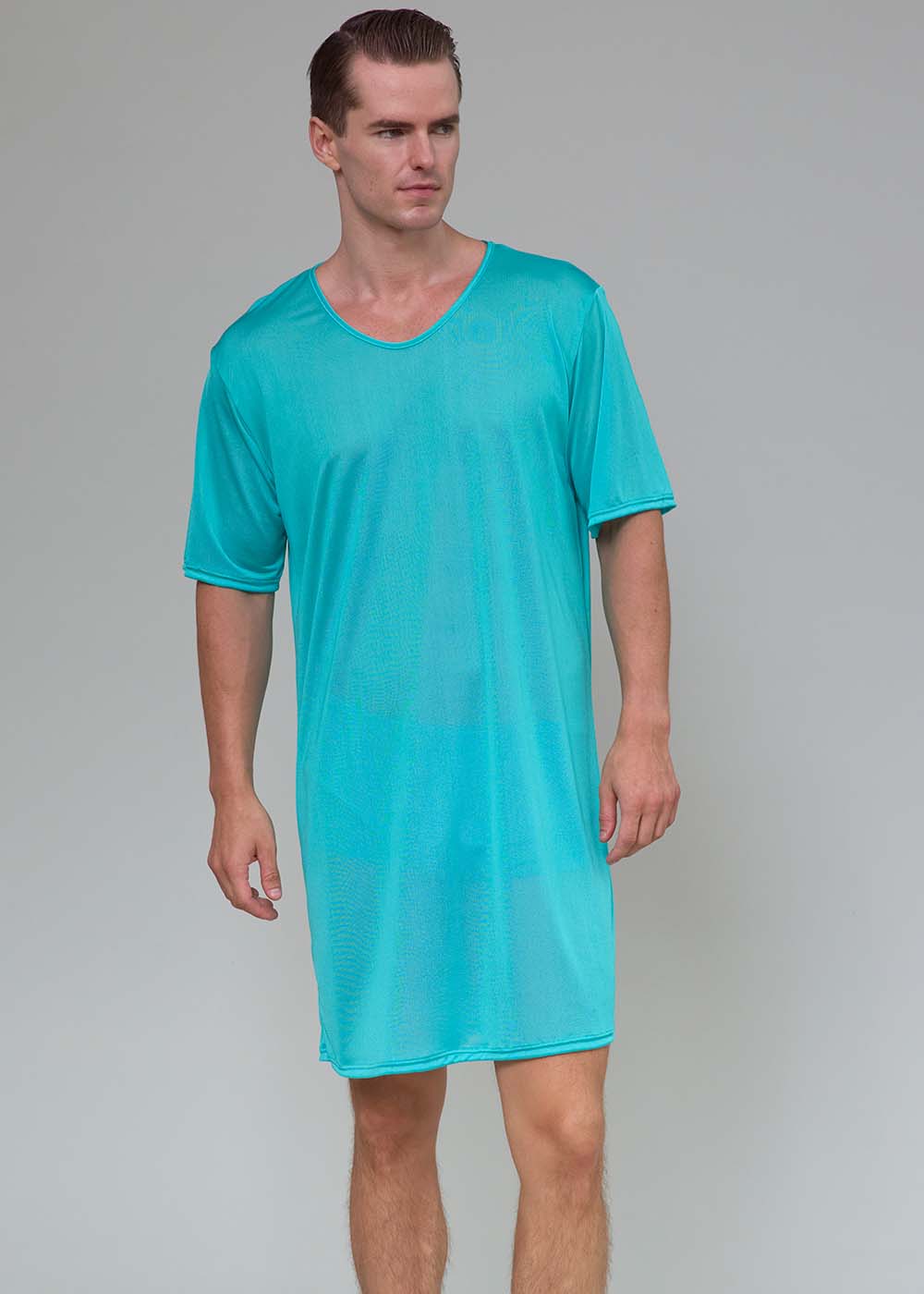 Dragonfly silk jersey nightshirt