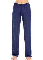 Midnight silk jersey lounge pants