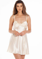 Champagne silk chemise