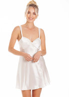 Ivory silk chemise