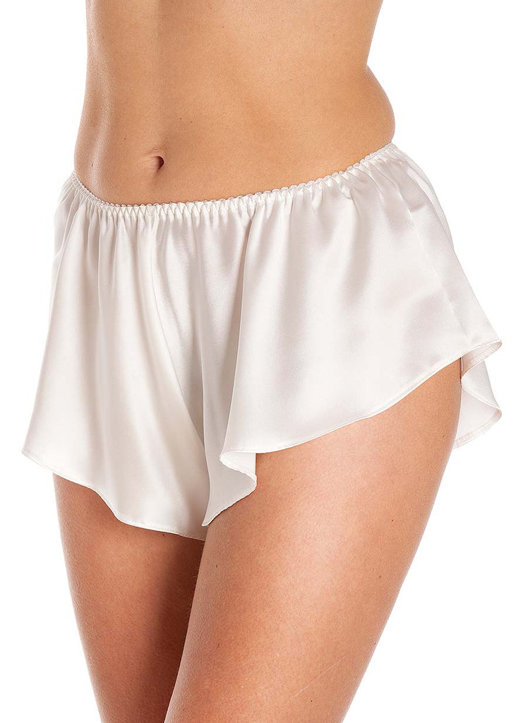 Ivory silk French knickers