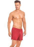 Berry silk jersey boxers