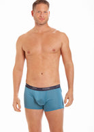 Blue haze silk jersey boxers