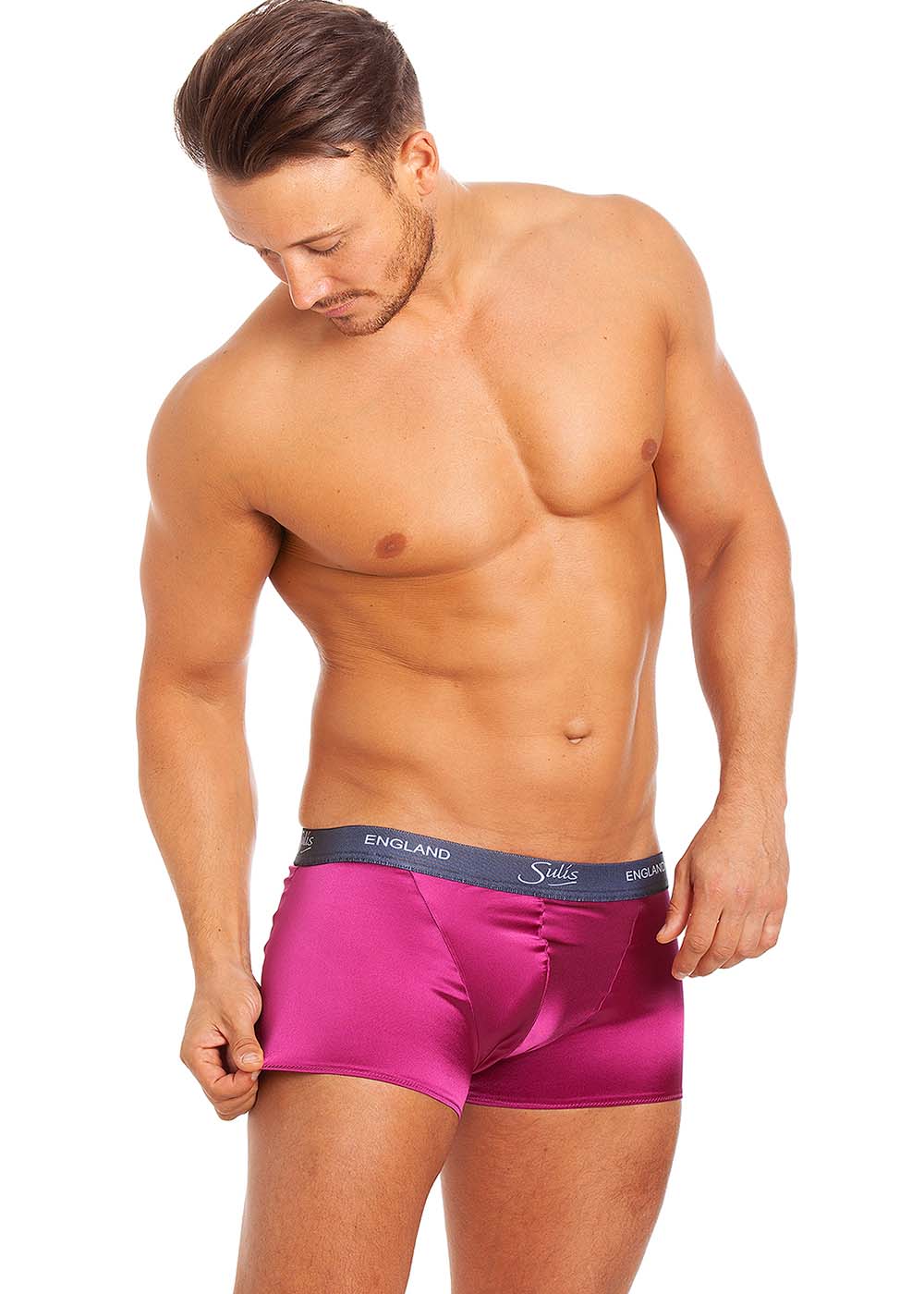 Satin boxer hot sale briefs