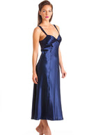 Midnight silk nightdress