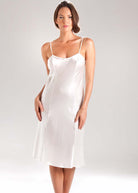 Ivory silk slip